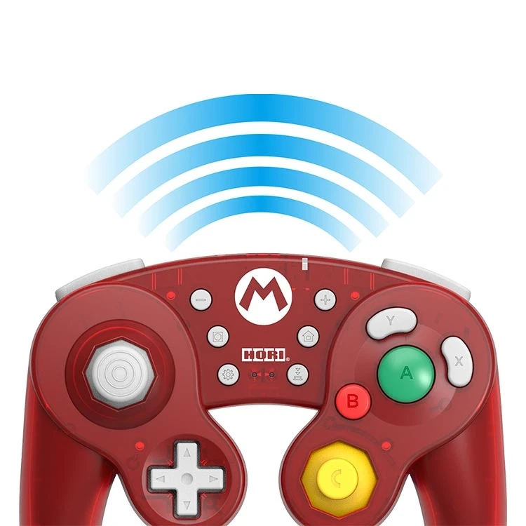 دسته بازی بی سیم Hori طرح Battle Pad Mario برای Nintendo Switch