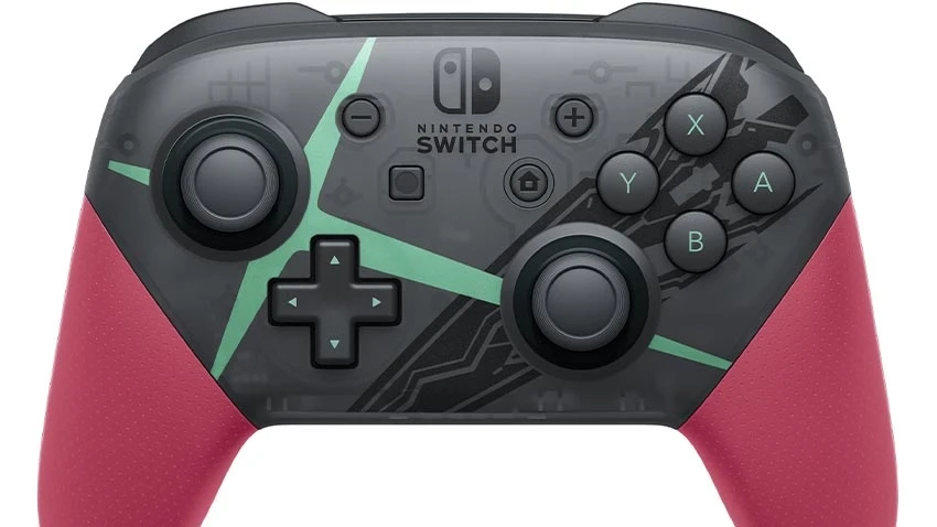 دسته بازی Nintendo Switch Pro طرح Xenoblade 2