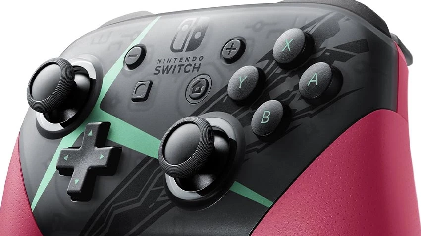 دسته بازی Nintendo Switch Pro طرح Xenoblade 2
