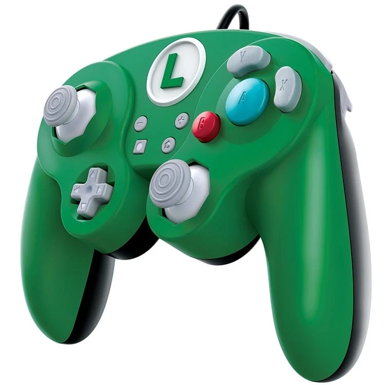 دسته بازی PDP طرح Fight Pad Pro Luigi&amp;amp;#039;s Mansion برای Nintendo Switch