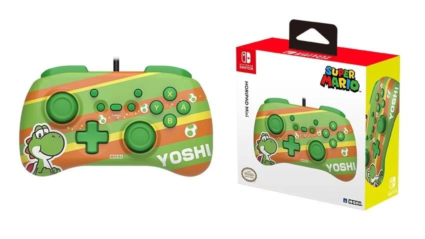 دسته بازی Hori طرح Horipad Mini Yoshi برای Nintendo Switch