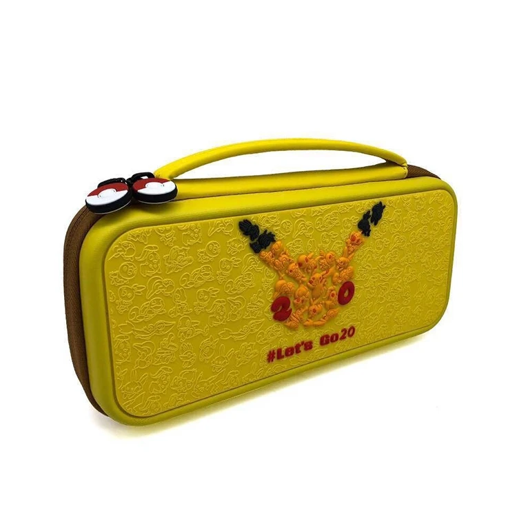 کیف حمل Let&#039;s Go 20 Pokemon Pikachu برای Nintendo Switch