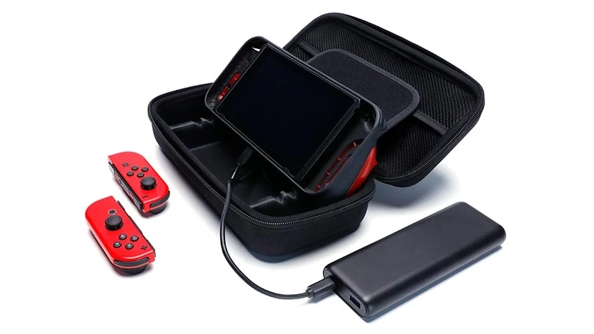 باندل گریپ و کیف حمل Skull and Co برای Nintendo Switch - قرمز