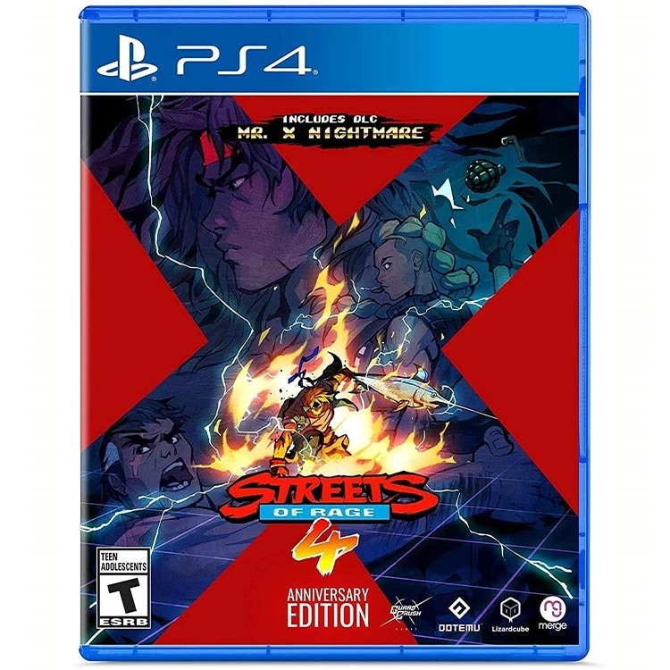 بازی Streets Of Rage 4 نسخه Anniversary Edition برای PS4