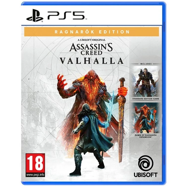 بازی Assassins Creed Valhalla نسخه Ragnarok Edition برای PS5