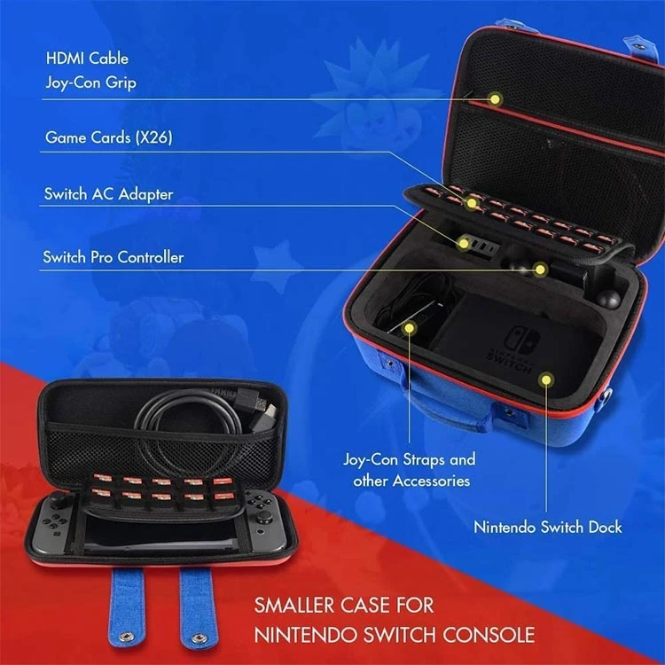 کیف حمل Skade Carrying Storage Case mario برای Nintendo Switch