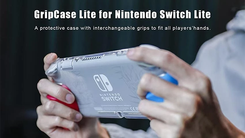 باندل گریپ و کیف حمل Skull and Co برای Nintendo Switch Lite طرح Pokemon -  آبی سرخابی