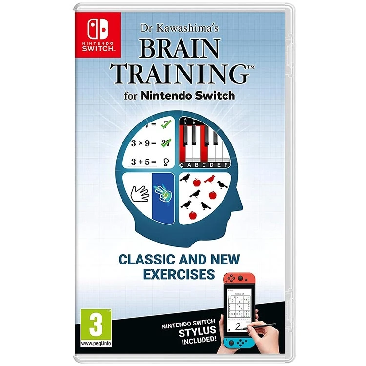 بازی Dr Kawashimas Brain Training برای Nintendo Switch