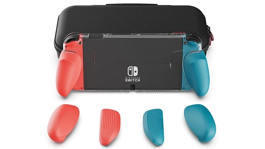 باندل گریپ و کیف حمل Skull and Co برای Nintendo Switch Oled