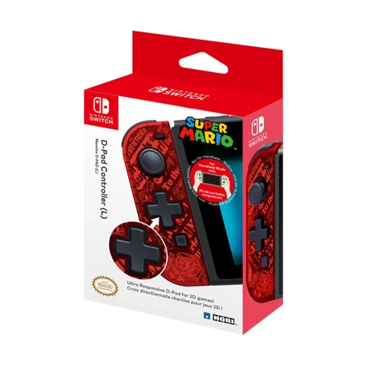 دسته بازی (Hori D-Pad (L طرح Super Mario برای Nintendo Switch