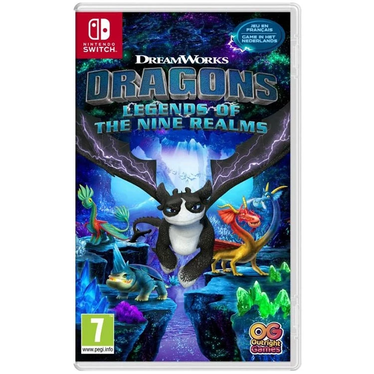 بازی DreamWorks Dragons Legends of The Nine Realms برای Nintendo Switch