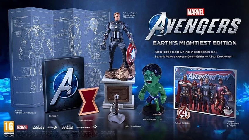 بازی Marvels Avengers نسخه Collectors Edition برای PS4
