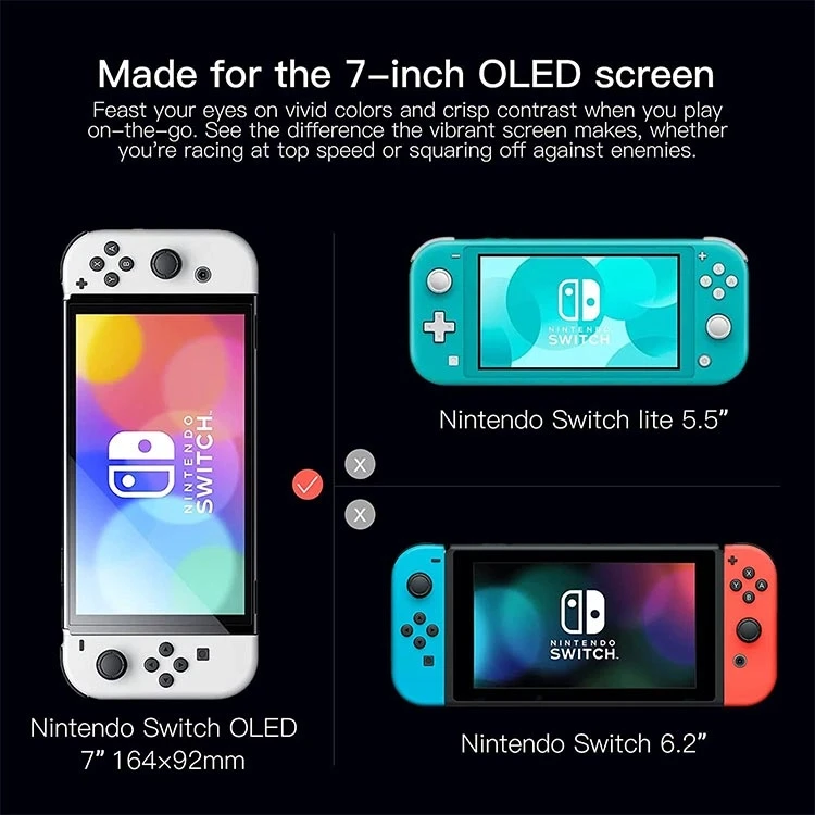 محافظ صفحه نمایش Maxeus برای Nintendo Switch OLED
