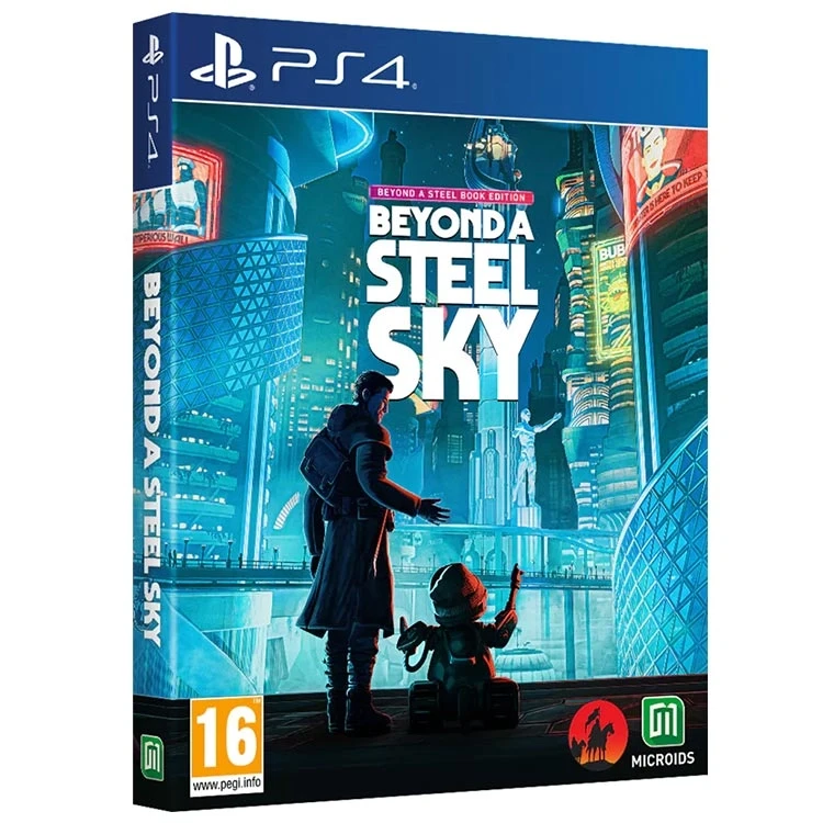 بازی Beyond a Steel Sky نسخه Steelbook برای PS4