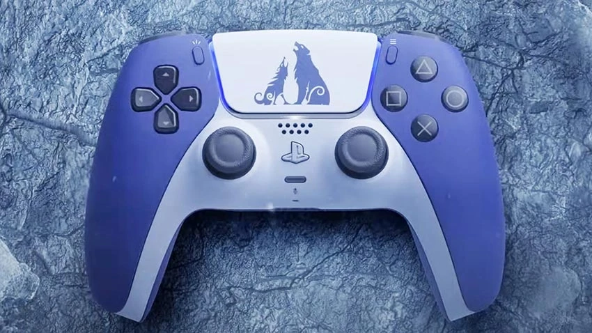 دسته بازی دوال سنس DualSense برای PS5 طرح God of War Ragnarok