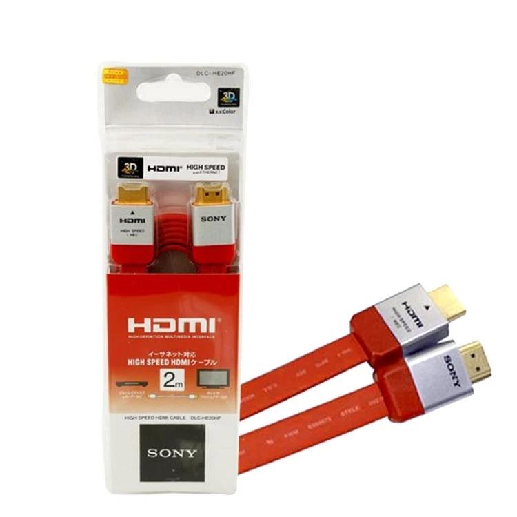 کابل 2 متری HDMI سونی Sony DLC-HE20HF - قرمز