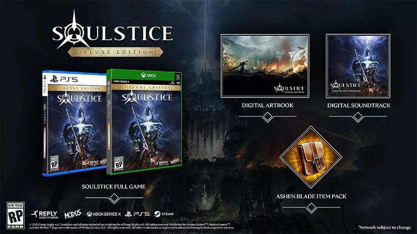 بازی Soulstice نسخه Deluxe Edition برای Xbox Series X