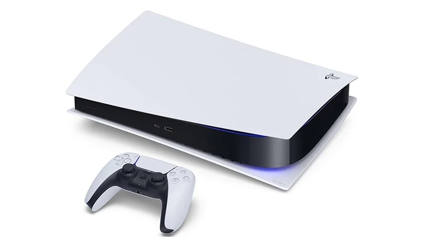 باندل کنسول PS5 Digital به همراه دسته بازی صورتی و آبی
