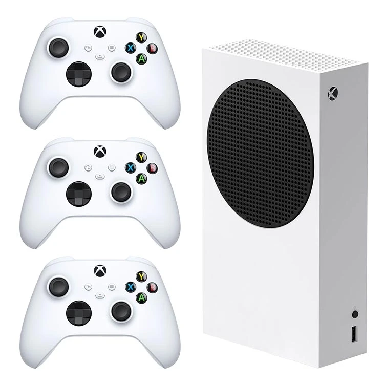 باندل کنسول بازی Xbox Series S به همراه 2 عدد دسته بازی سفید