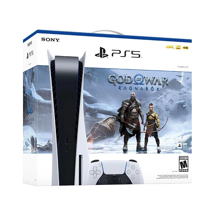 کنسول بازی پلی استیشن 5 (PS5 Standard Edition) باندل God of War Ragnarok