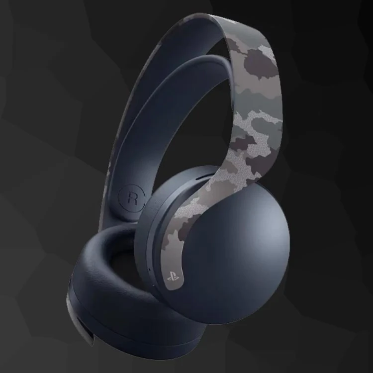 هدست سونی PULSE 3D برای PS5 - رنگ Grey Camouflage