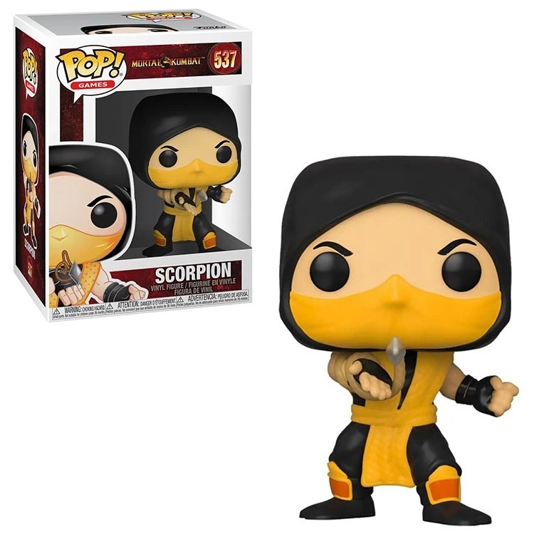 فیگور فانکو پاپ طرح Funko POP Mortal Kombat Scorpion کد 537