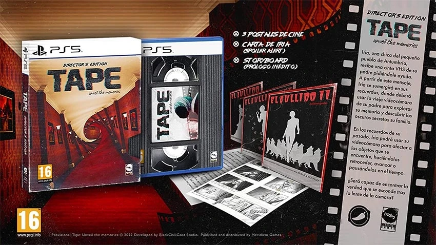 بازی TAPE: Unveil the Memories نسخه Directors Edition برای PS5