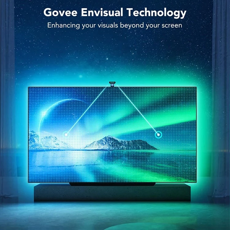 ریسه هوشمند 3 متری گووی Govee Envisual TV Backlight T2 سایز 55-65 اینچ