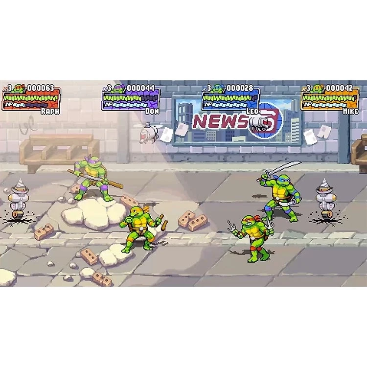 بازی Teenage Mutant Ninja Turtles: Shredders Revenge برای PS5
