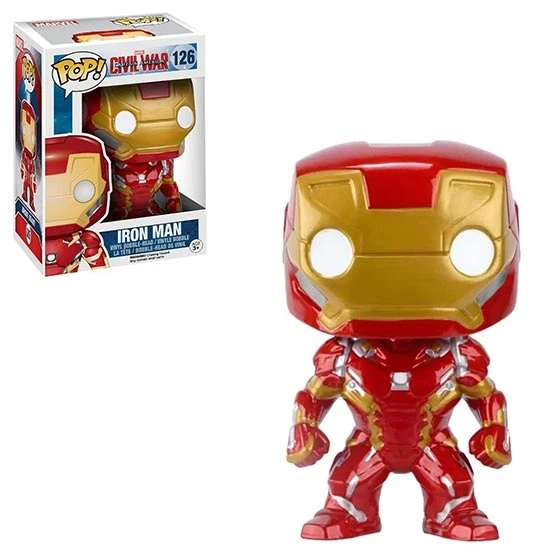 فیگور فانکو پاپ طرح Funko POP Captain America 3: Civil War Iron Man کد 126