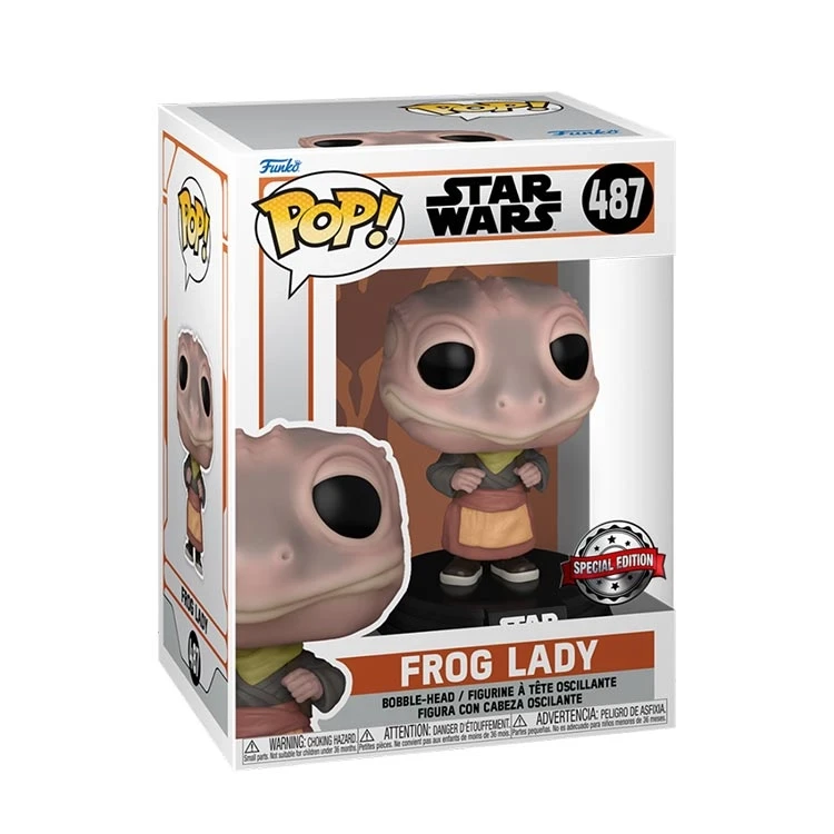 فیگور فانکو پاپ طرح Funko POP Star Wars Frog Lady کد 487