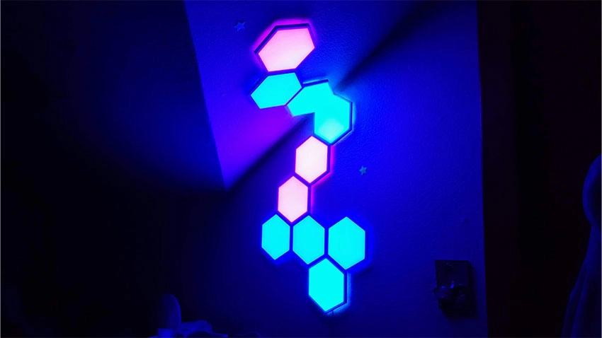 پنل هوشمند روشنایی 10 تیکه Govee Glide Hexa Light Panels