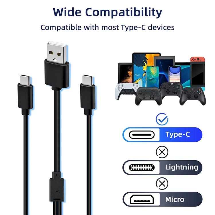 کابل شارژ USB-C دابی Dobe TP5-2519 برای PS VR2/PS5