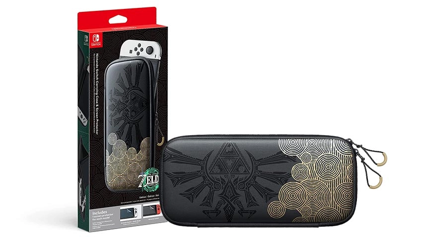 کیف حمل Nintendo Switch طرح Zelda Tears of the Kingdom Edition