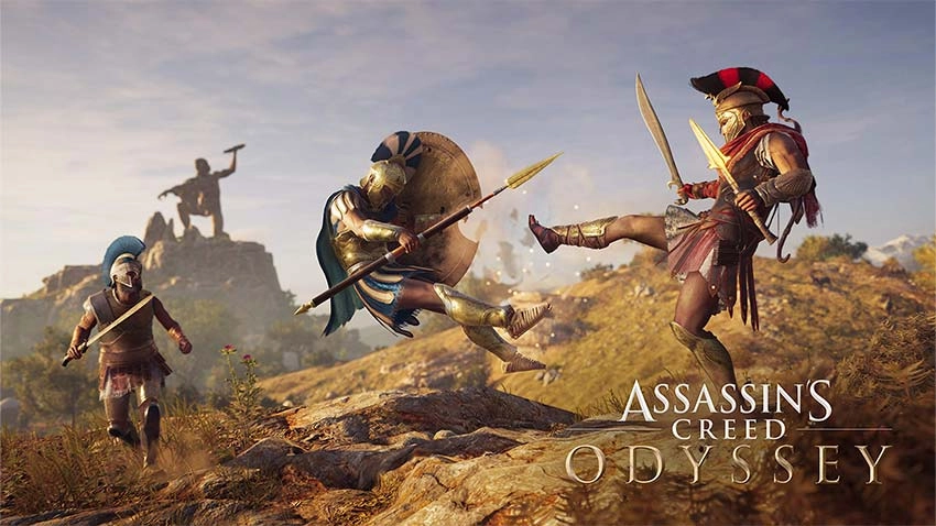 بازی Assassin's Creed Origins + Odyssey برای PS4