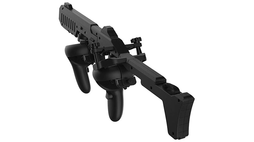 اسلحه بازی Crossmate Magnetic VR Rifle Gunstock برای Oculus Quest 2