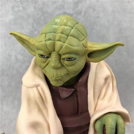 اکشن فیگور دیزنی گروگو و استاد یودا Disney Star Wars Grogu Master Yoda