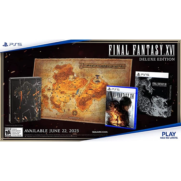 بازی Final Fantasy XVI نسخه Deluxe Edition برای PS5