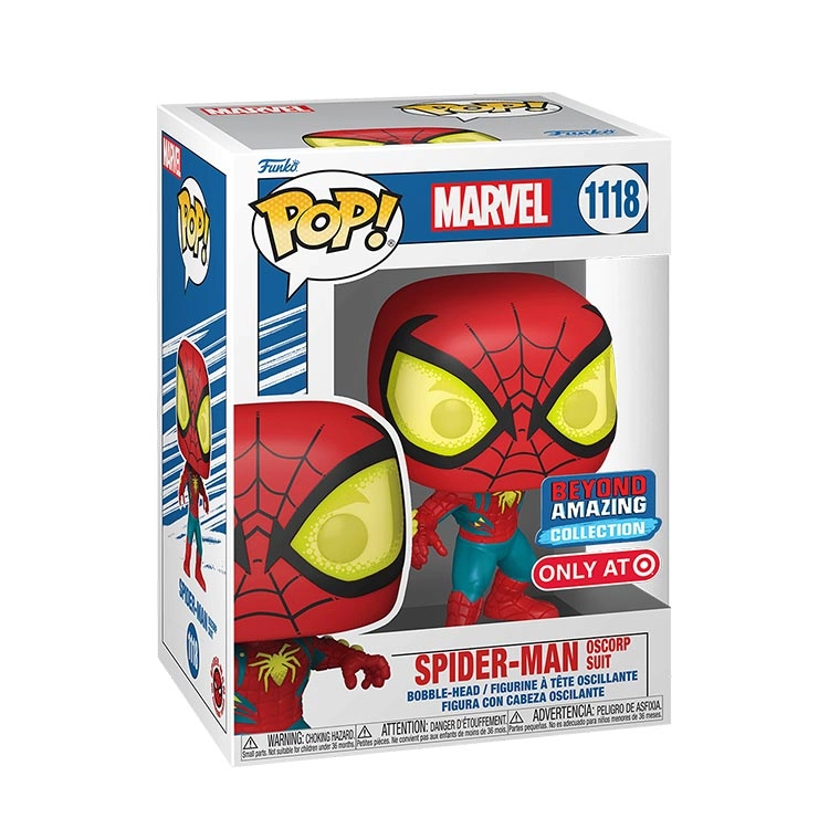 فیگور فانکو پاپ طرح Funko POP Spider-Man Oscorp Suit کد 1118