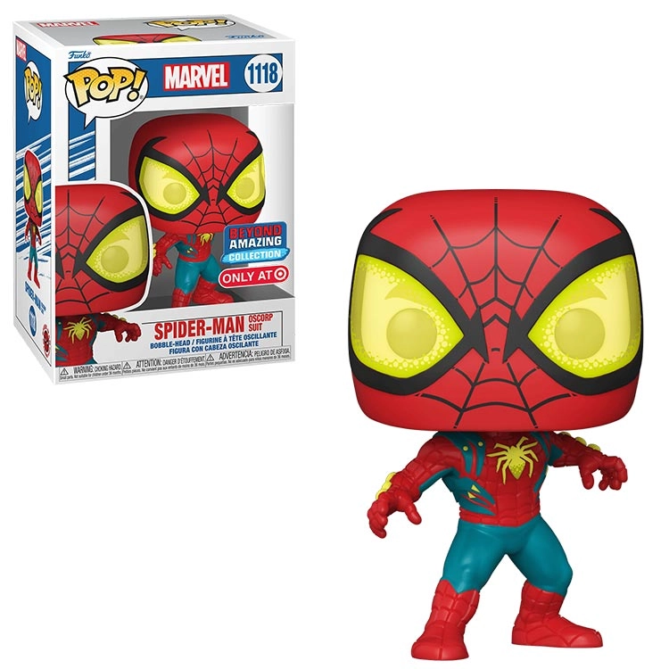 فیگور فانکو پاپ طرح Funko POP Spider-Man Oscorp Suit کد 1118