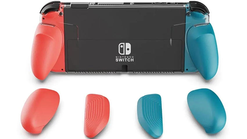 گریپ Skull and Co برای Nintendo Switch Oled - قرمز آبی