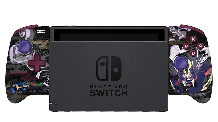 دسته بازی Hori Split Pad Pro Monster Hunter Rise برای Nintendo Switch