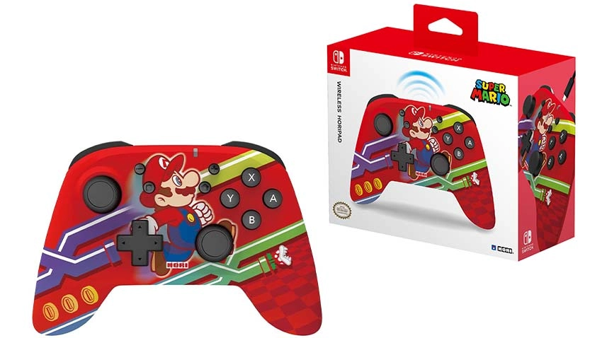 دسته بازی بی سیم Horipad Super Mario Wireless برای Nintendo Switch