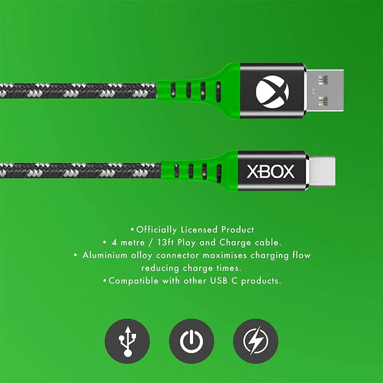 کابل شارژ 4 متری Numskull مدل USB-C برای Xbox Series X/S