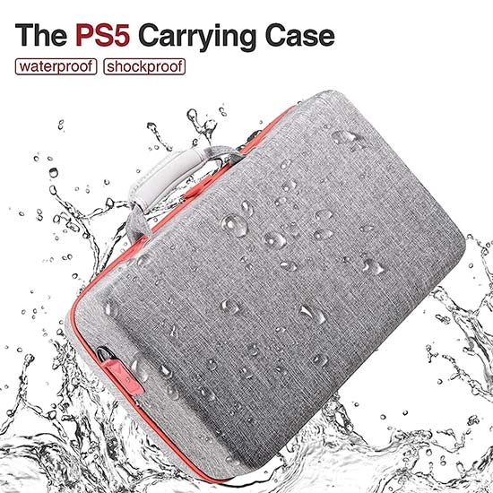 کیف ضد ضربه DeadSkull برای PS5 - خاکستری