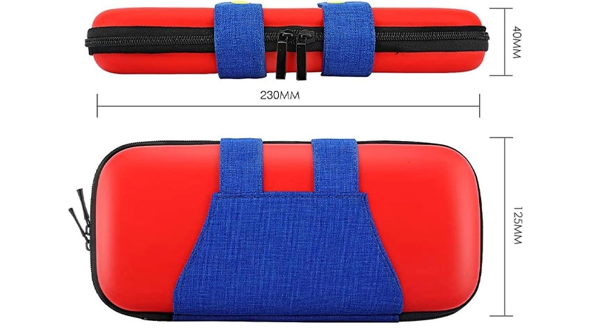 کیف حمل Skeido Carrying Case mario برای Nintendo Switch Lite