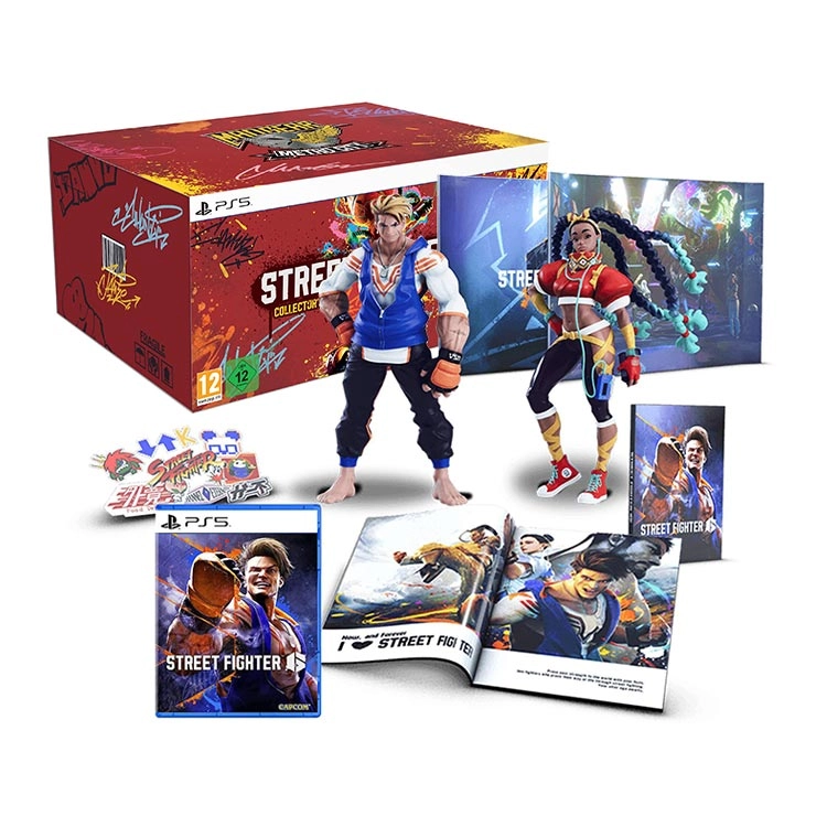 کالکتور بازی Street Fighter 6 Mad Gear Box Collectors Edition برای PS5