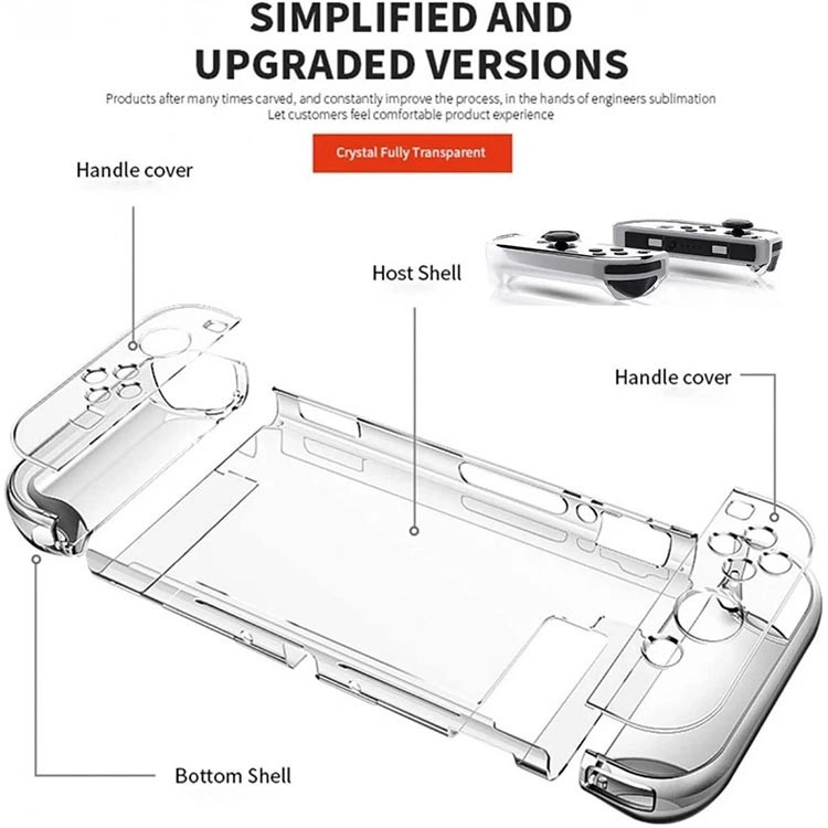 پک محافظتی هفت کاره VGBUS برای Nintendo Switch OLED - صورتی بنفش