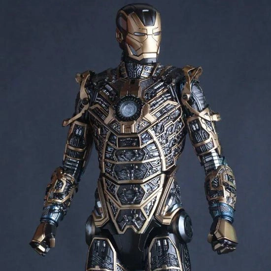 اکشن فیگور مرد آهنی Crazy Toys Iron Man 3 Bones Mark XLI - مشکی