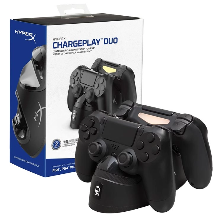 پایه شارژر هایپر ایکس HyperX ChargePlay Duo برای دسته بازی PS4